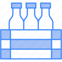 beer, bottle, pack, packaging