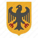 germany, eagle, cultures, crest, emblem