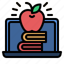 onlinelearning, apple, education, book, school, study