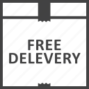 courier, delivery, free, package, shipping, ecommerce, online