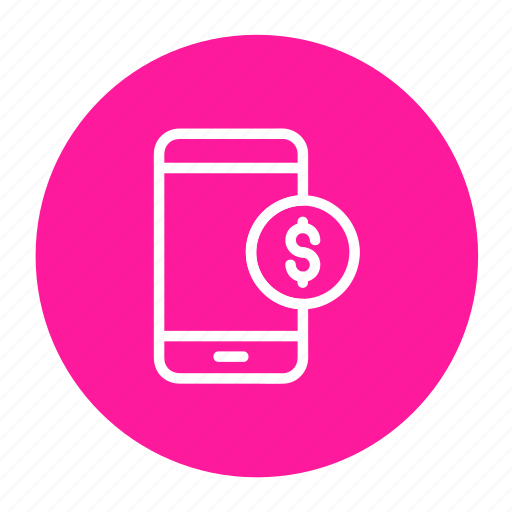 Dollar, mobile, money, online, payment, phone, transaction icon - Download on Iconfinder