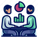 bar, chart, communication, conversation, graph, pie