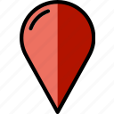 location, map, navigation, pin