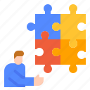 jigsaw, planning, puzzle, solution, strategy