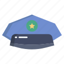 police, hat