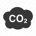 co2 cloud, pollution, raw, simple, waste