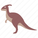 charonosaurus, crested, dinosaur, duckbill, herbivore, jurassic