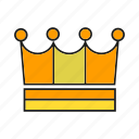 achievement, crown, diadem, king, reward, success