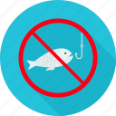 avoid, fish, nonveg, prohibit, prohibited, trap, warning