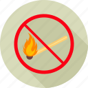 fire, no fire, prohibit, prohibited, alert, danger, warning