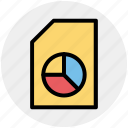 chart, form, layout, page, pie, pie chart