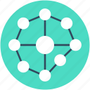 atom, electron, hexagons, molecule, science