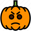 angry, food, halloween, horror, pumpkin, scary, vegetable