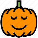 food, halloween, happy, pumpkin, smiley, vegetable