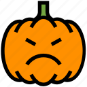 angry, food, halloween, horror, pumpkin, scary, vegetable