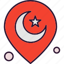 location, map, muslim, ramadan