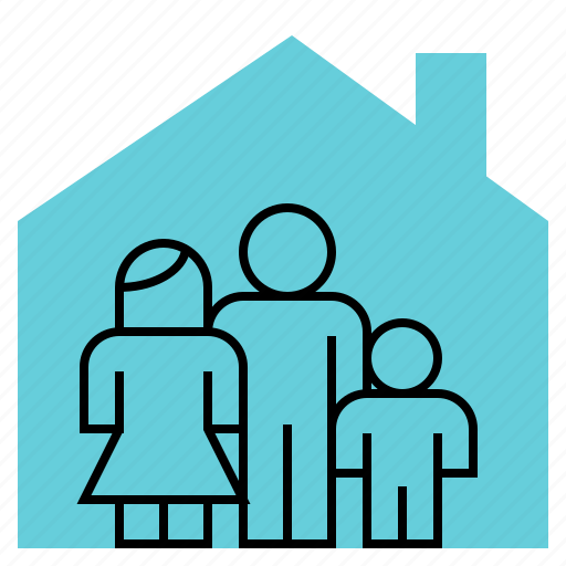 Estate, family, home, house, real, rental icon - Download on Iconfinder