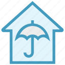 apartment, home, house, property, real estate, secure, umbrella