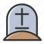 cemetery, death, funeral, grave, gravestone, relicons, tombstone 