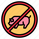 forbidden, no, pig, pork, prohibition