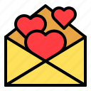 heart, letter, love, mail, romance, romantic, valentine