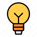 bulb, idea, lamp, light