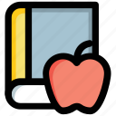 apple education, apple on book, back to school, education concept, learning