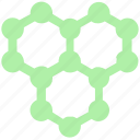 chemistry, cubs, hexagons, molecule, science, study