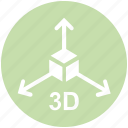 3d, arrows, box, education, formula, math, science