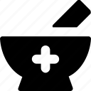 medicine bowl, mortar, pestle, pharmacist, pharmacy