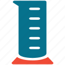 lab, lab equipment, measuring cup, measuring jar