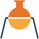 acid, analysis, beaker, flask