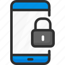 lock, mobile, padlock, phone, protection, security