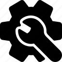 settings, configuration, gear, preferences, tools