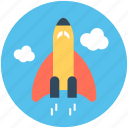 missile, rocket, space travel, spaceship, startup