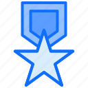 badge, medal, award, star, seo