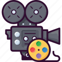 camera, cinema, film, movie, record, video