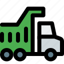 dump, truck, shipping, transport