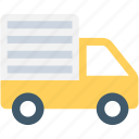 cargo, delivery van, shipment, shipping truck, vehicle