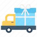 cargo, delivery van, shipment, shipping truck, vehicle