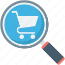 ecommerce, online store, search, shopping cart