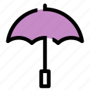 protection, rain, secure, shopping, umbrella, weather