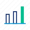 growing, chart, graph, diagram, statistics, business