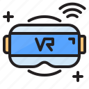 glasses, headset, reality, virtual, vr