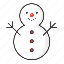 christmas, holiday, snow, snowman, winter, xmas