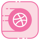 dribbble, media, social