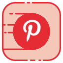 logo, media, pinterest, social