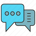 chat, communication, speech bubble, talking