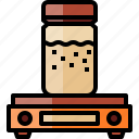 gram, starter, weightscales, yeast