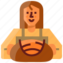 avatar, baker, bread, sourdough, woman